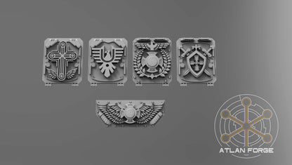 Templar Vehicle Ornaments by Atlan Forge