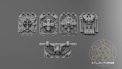 Templar Vehicle Ornaments by Atlan Forge