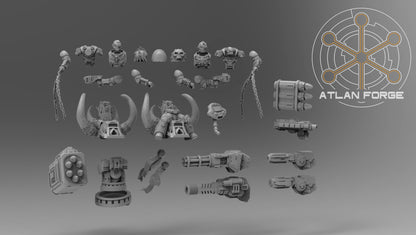 Cybernetic War Mammoth (With or Without Rider) by Atlan Forge