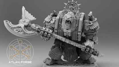 Angelic Lion Dreadnought (3 Scaled Options) by Atlan Forge