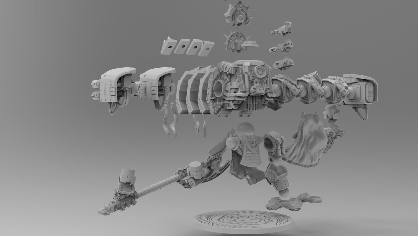 Angelic Lion Dreadnought (3 Scaled Options) by Atlan Forge