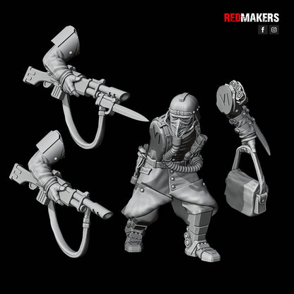Kill Squad- Death Division- Imperial Force (12-Unit Kit or Single Model) by Adeptus Miniatures