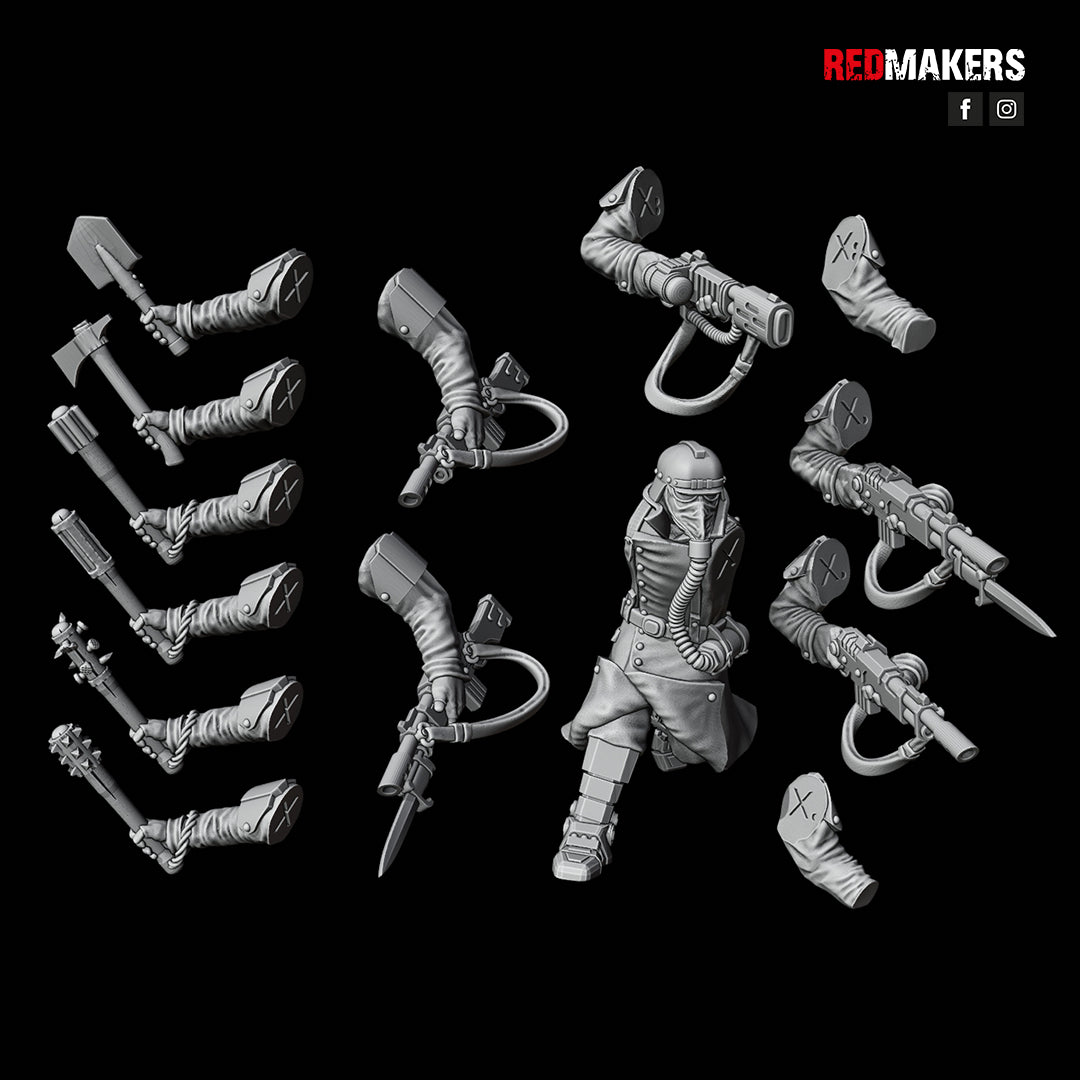 Kill Squad- Death Division- Imperial Force (12-Unit Kit or Single Model) by Adeptus Miniatures