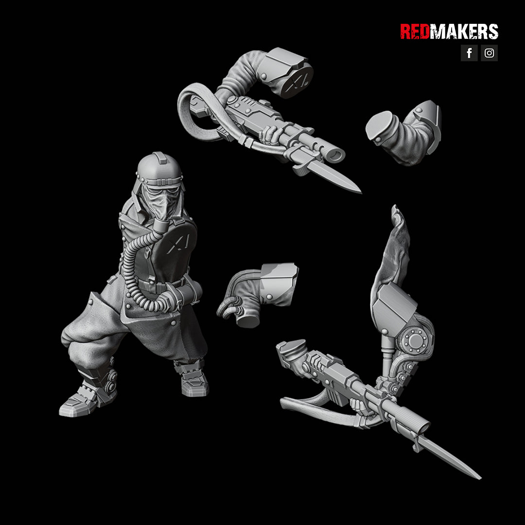 Kill Squad- Death Division- Imperial Force (12-Unit Kit or Single Model) by Adeptus Miniatures