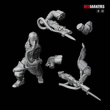 Kill Squad- Death Division- Imperial Force (12-Unit Kit or Single Model) by Adeptus Miniatures