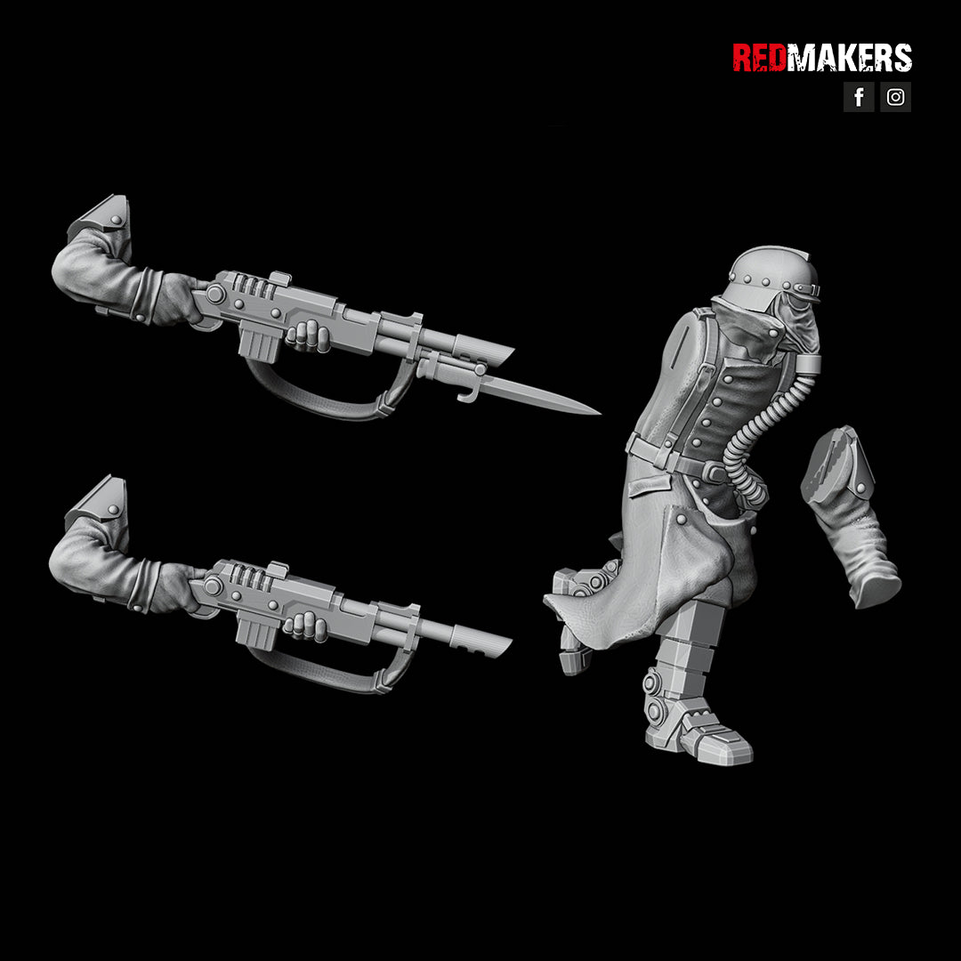 Kill Squad- Death Division- Imperial Force (12-Unit Kit or Single Model) by Adeptus Miniatures