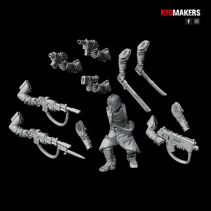 Kill Squad- Death Division- Imperial Force (12-Unit Kit or Single Model) by Adeptus Miniatures