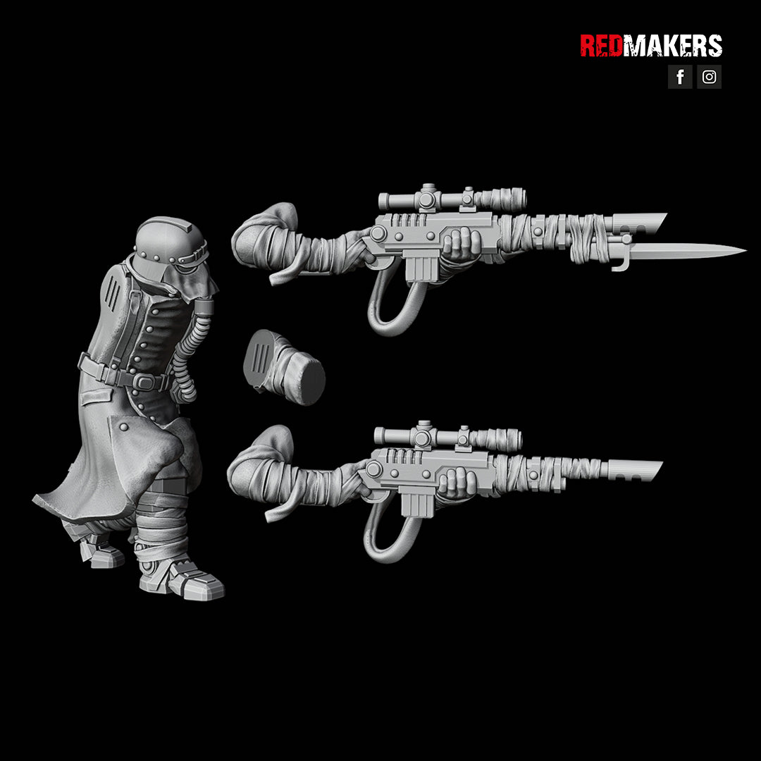 Kill Squad- Death Division- Imperial Force (12-Unit Kit or Single Model) by Adeptus Miniatures