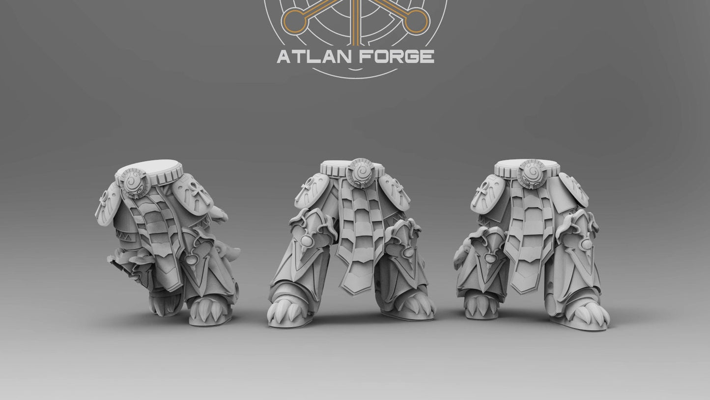 Aegyptian Shield Guard (5-Unit Set) by Atlan Forge