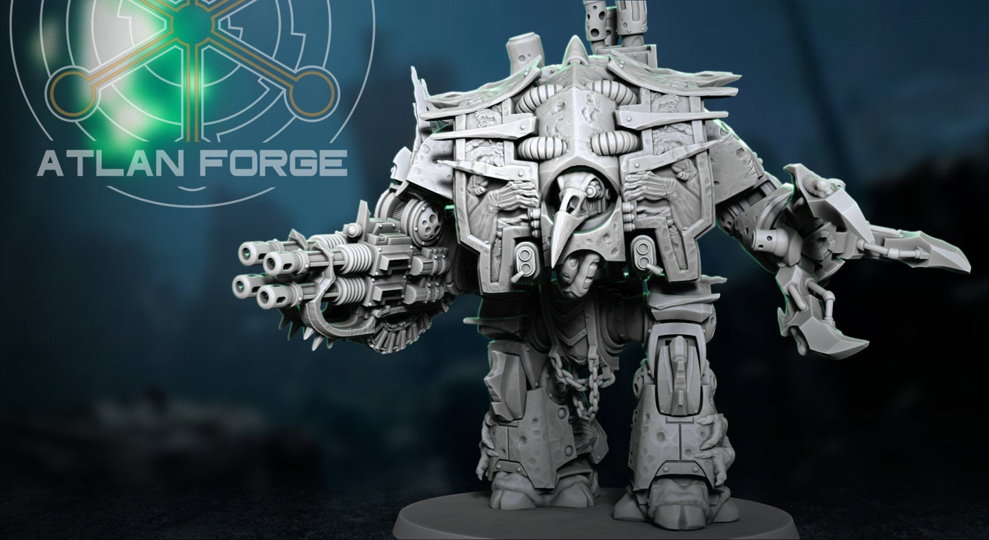 Manus Mortis Harvester Dreadnought (3 Scaled Options) by Atlan Forge