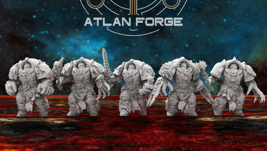 Hades Assault Thanatoi (5-Unit Set) by Atlan Forge