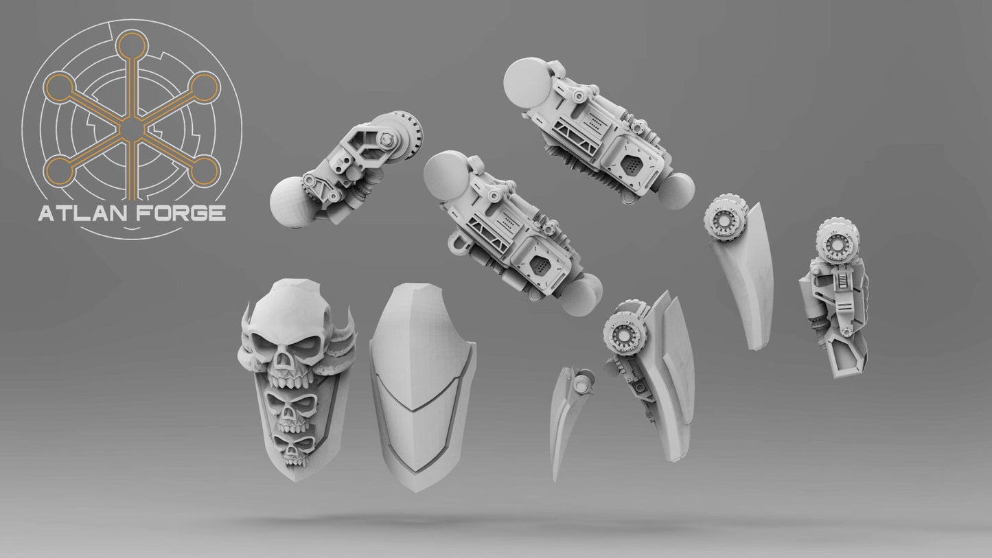 Arthropod Dreadnought (3 Scaled Options) by Atlan Forge