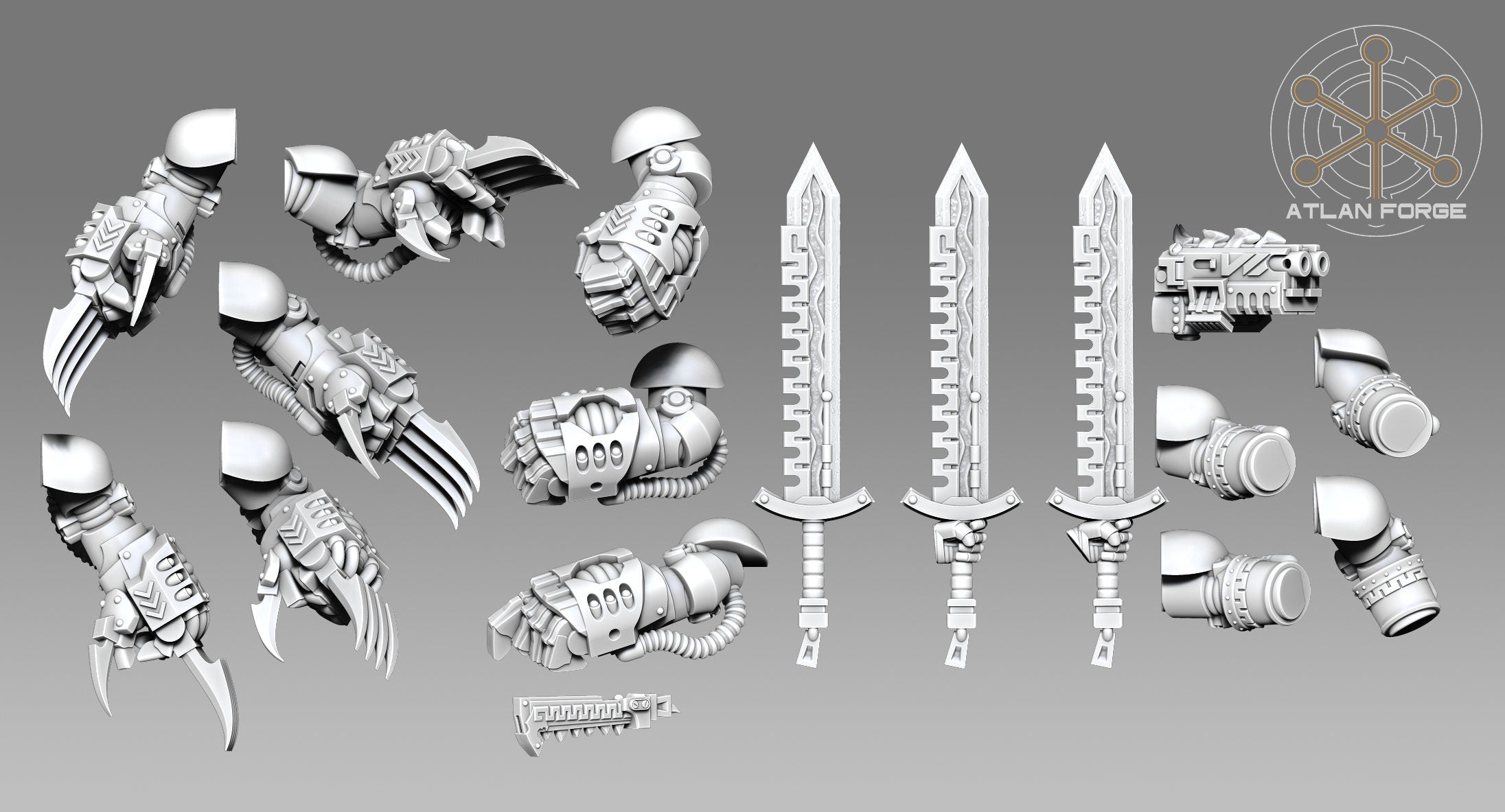 Il Toa Wai Toa Roroa (Giants)- Weapons – Charisma Creations 317
