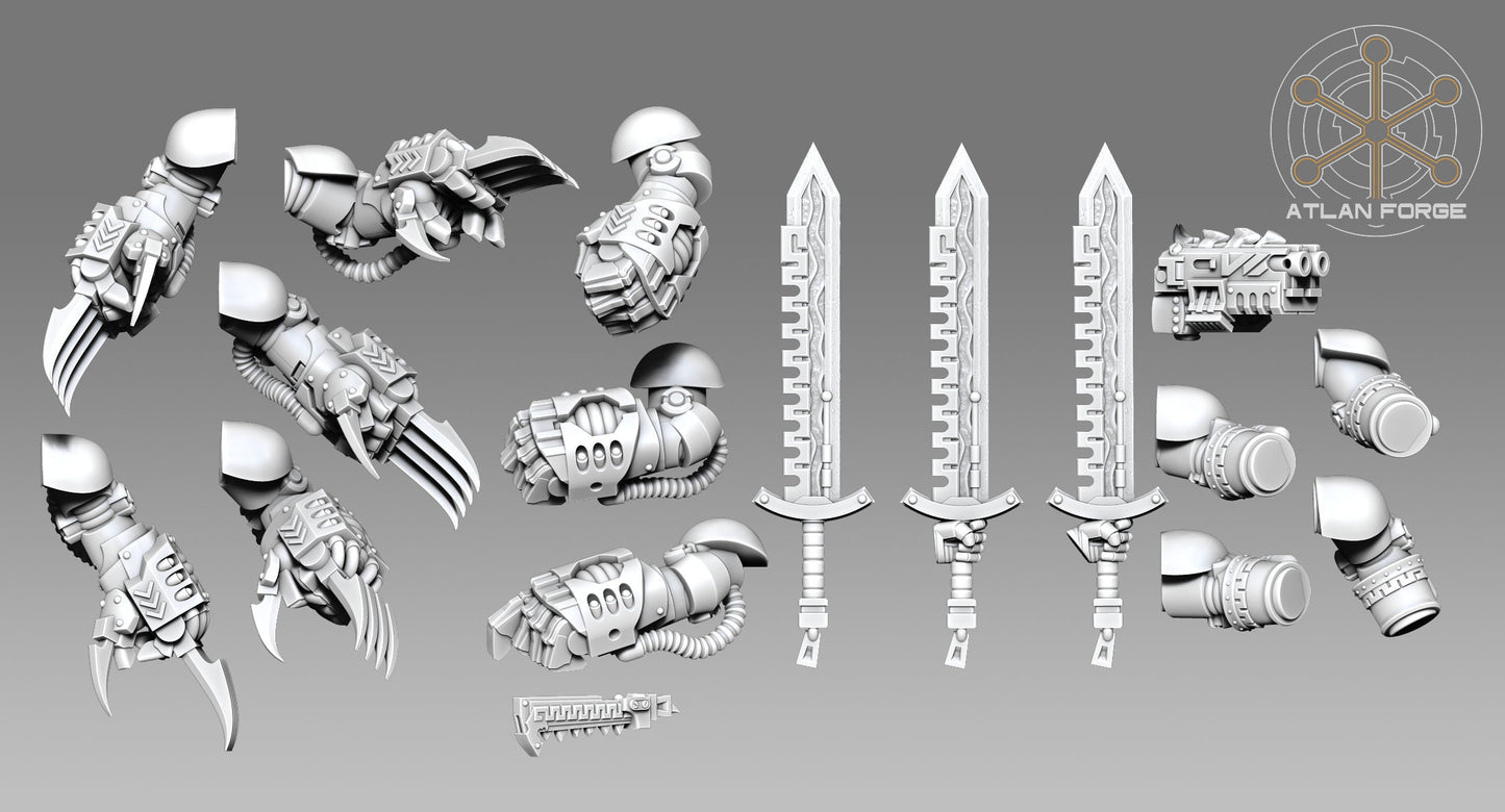 Wai Toa Roroa (Giants)- Weapons