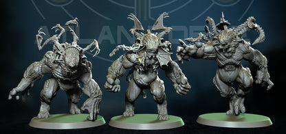 Chaotic Monstrosities (3-Unit Set) by Atlan Forge