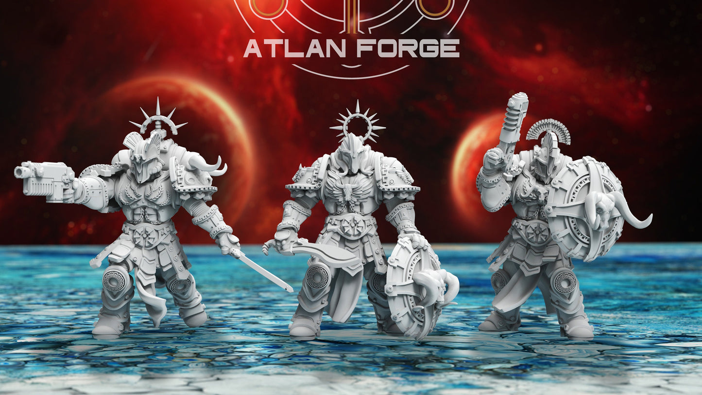 Minoan Veterans (3-Unit Set) by Atlan Forge