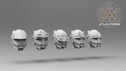 Asgardian Heads by Atlan Forge