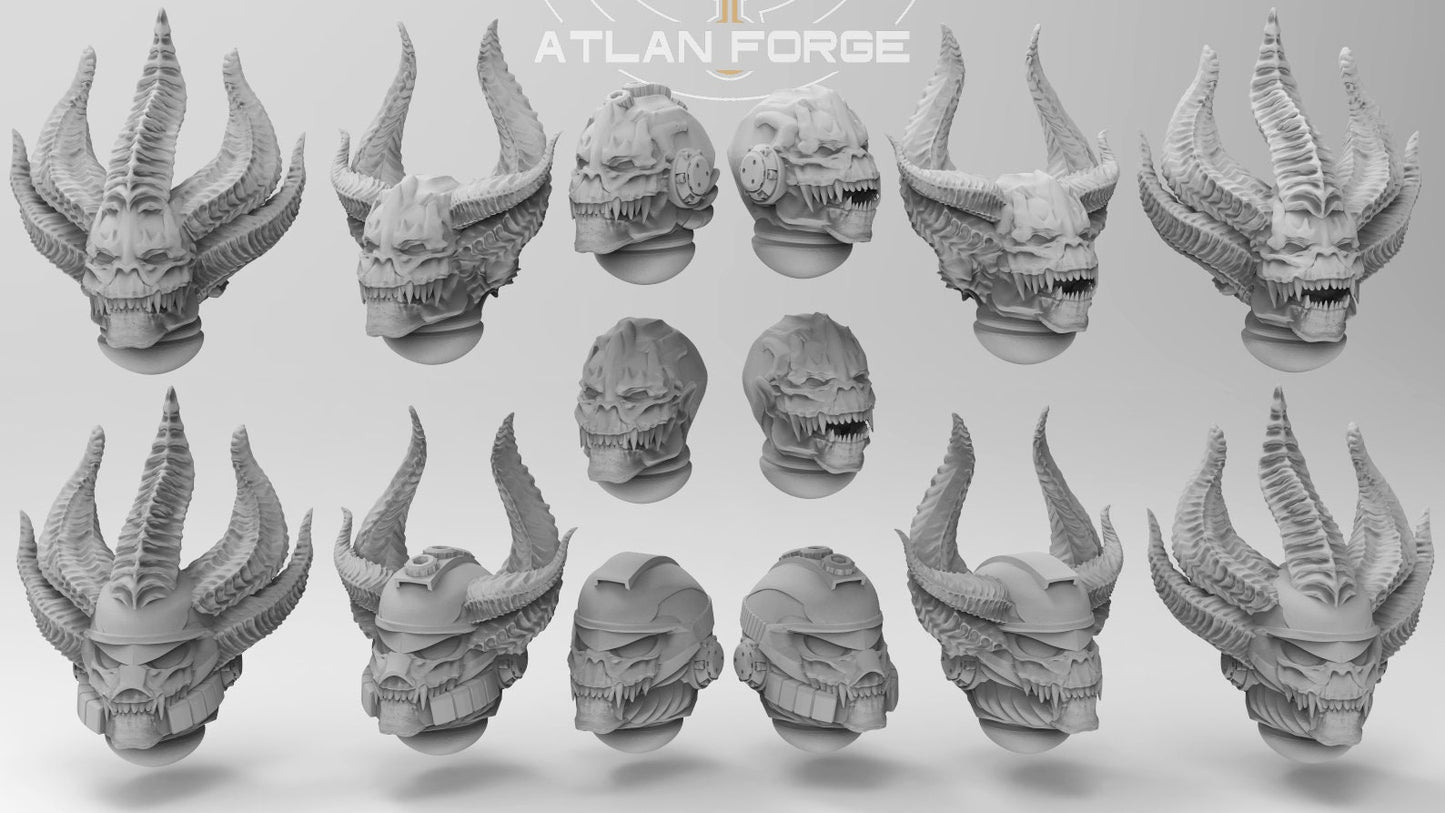 Hades Heads by Atlan Forge