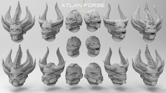 Hades Heads by Atlan Forge