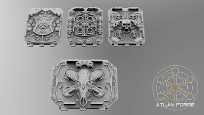 Hades Vehicle Ornaments by Atlan Forge