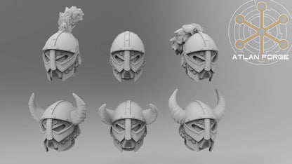 Asgardian Heads by Atlan Forge