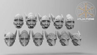 Asgardian Heads by Atlan Forge