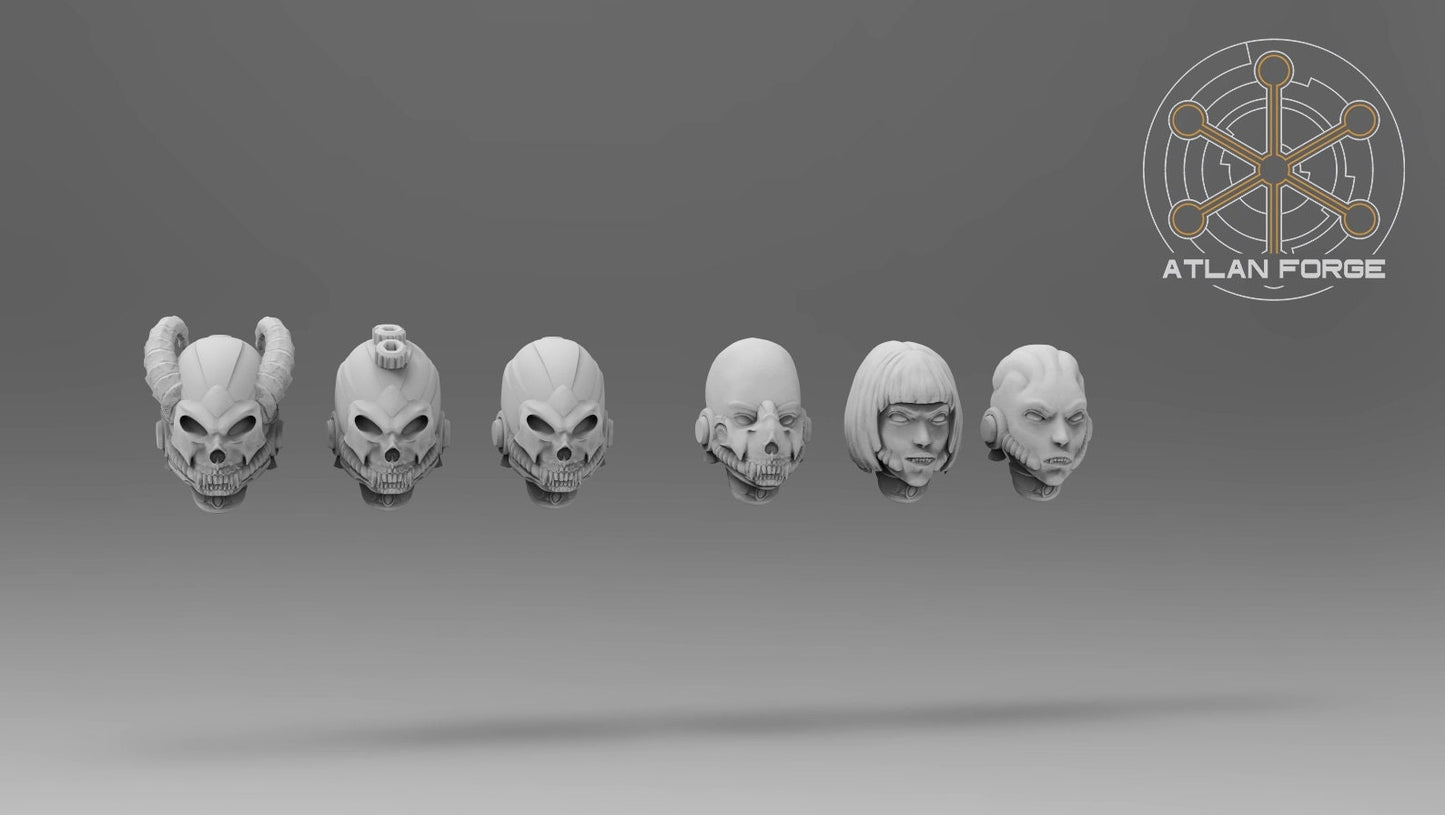 Hades Heads by Atlan Forge