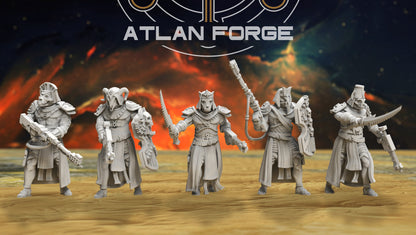 Aegyptian Cultists (10-Unit Set) by Atlan Forge