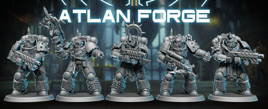 Wai Toa Teina Kore (Void Brothers) (5-Unit Set) by Atlan Forge