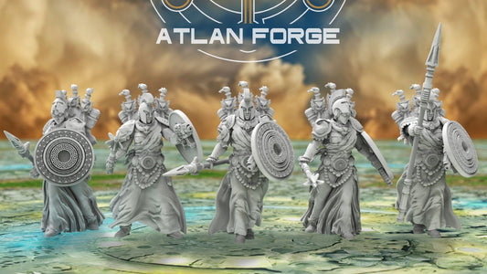 Minoan Athenai (10-Unit Set) by Atlan Forge