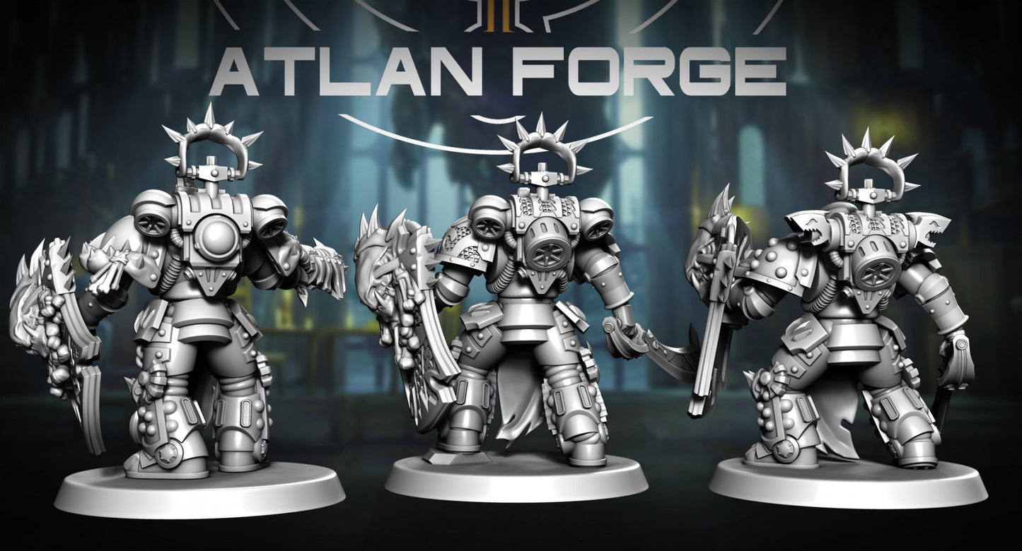 Wai Toa Kaitaiki (Ocean Guard)(3-Unit Set) by Atlan Forge