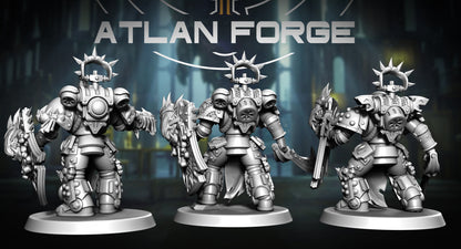 Wai Toa Kaitaiki (Ocean Guard)(3-Unit Set) by Atlan Forge