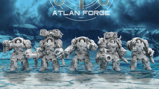 Minoan Myrmidons (5-Unit Set) by Atlan Forge