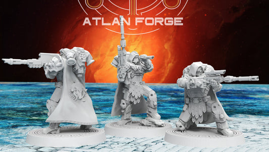 Minoan Snipers (3-Unit Set) by Atlan Forge