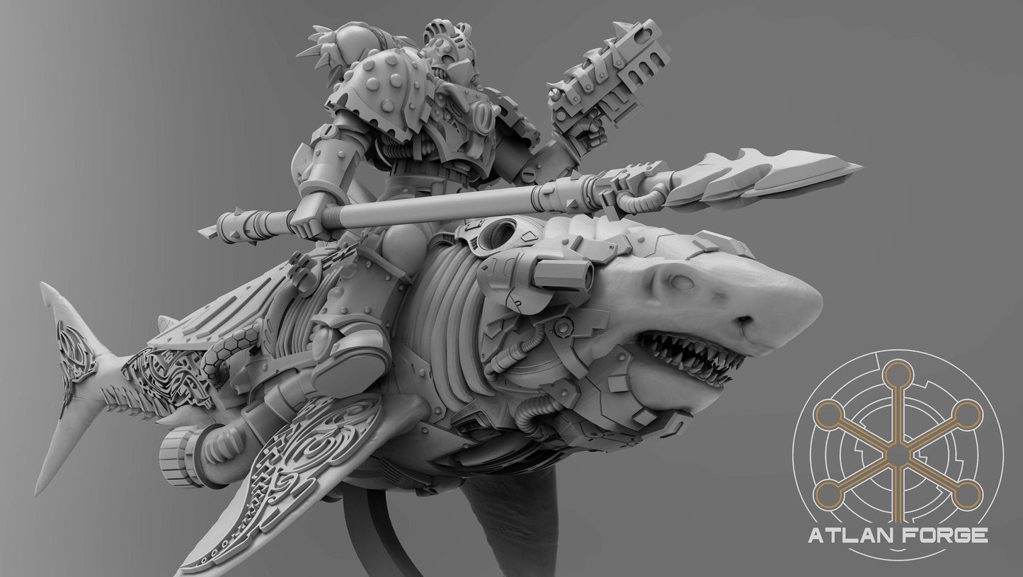 Wai Toa Shark Riders (3-Unit Set) by Atlan Forge