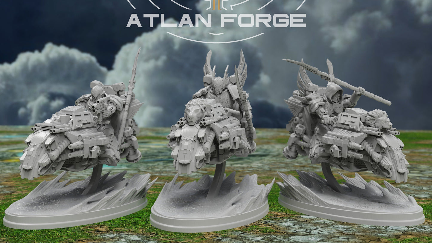 Angelic Hover Bikes (3-Unit Set) by Atlan Forge