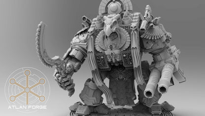 Aegyptian Royal Dreadnought (3 Scaled Options) by Atlan Forge