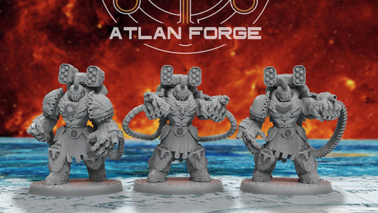 Minoan Aegis Elite (3-Unit Set) by Atlan Forge