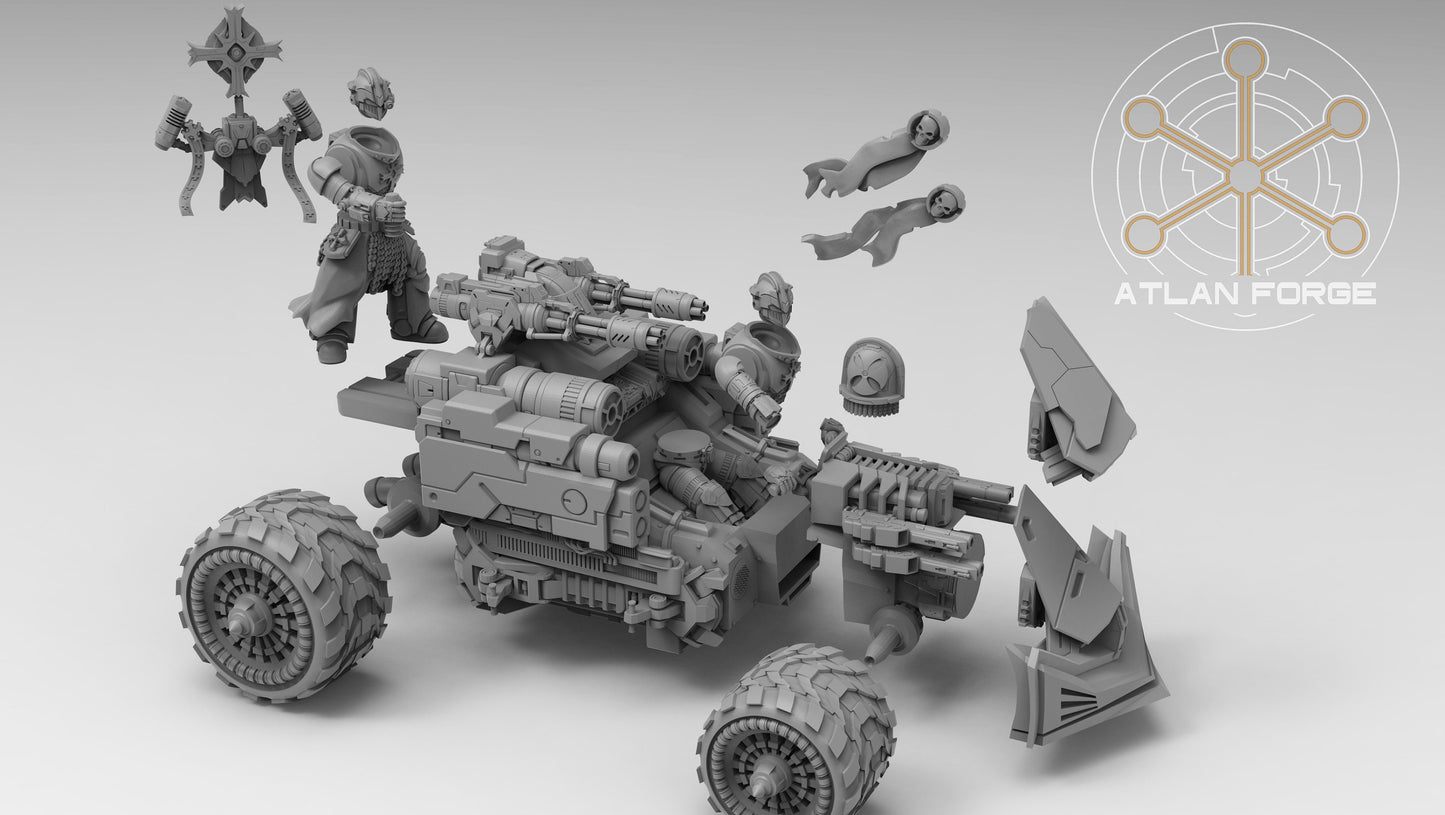 Templar ATV (All-Terrain Vehicle) by Atlan Forge