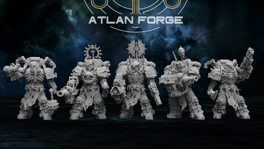 Manus Mortis Scourge (5-Unit Set) by Atlan Forge