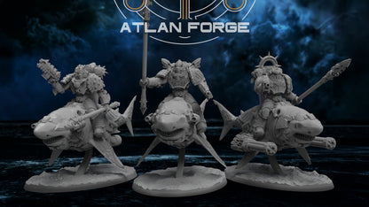 Wai Toa Shark Riders (3-Unit Set) by Atlan Forge