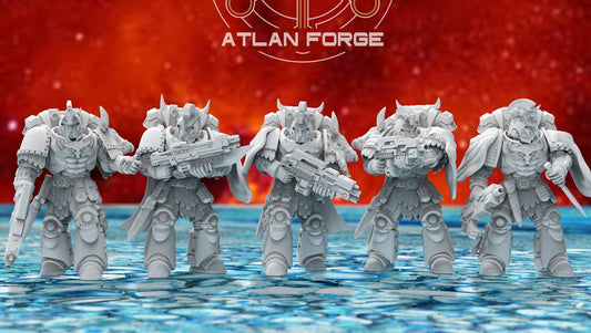 Minoan Ranged Agema (5-Unit Set) by Atlan Forge