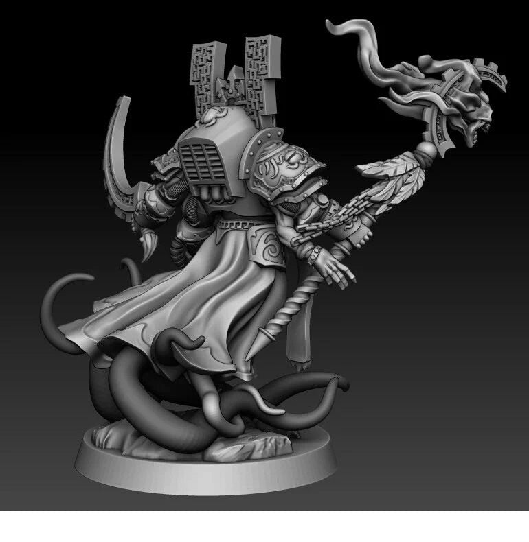 1K Hijos Cult of the Scarab Termy Sorcerer by DMG Minis