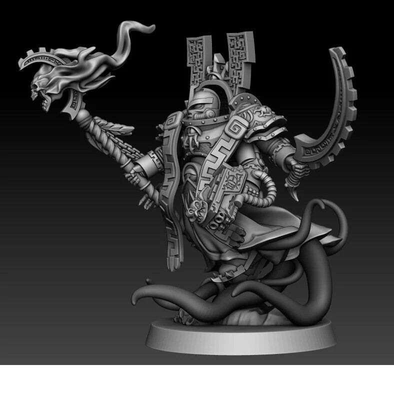 1K Hijos Cult of the Scarab Termy Sorcerer by DMG Minis