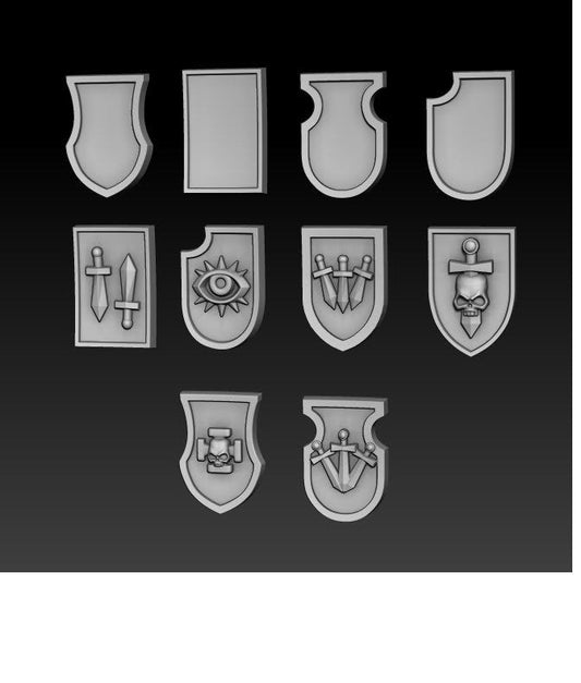 SW Brotherhood Tilt/Heraldry Shields by DMG Minis