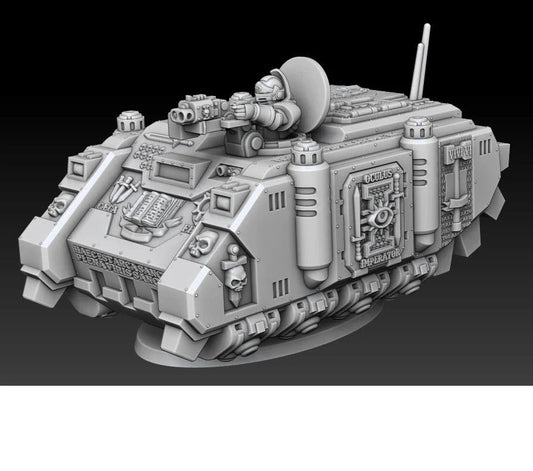 Silver Wardens Ferox Series Grav Transport by DMG Minis