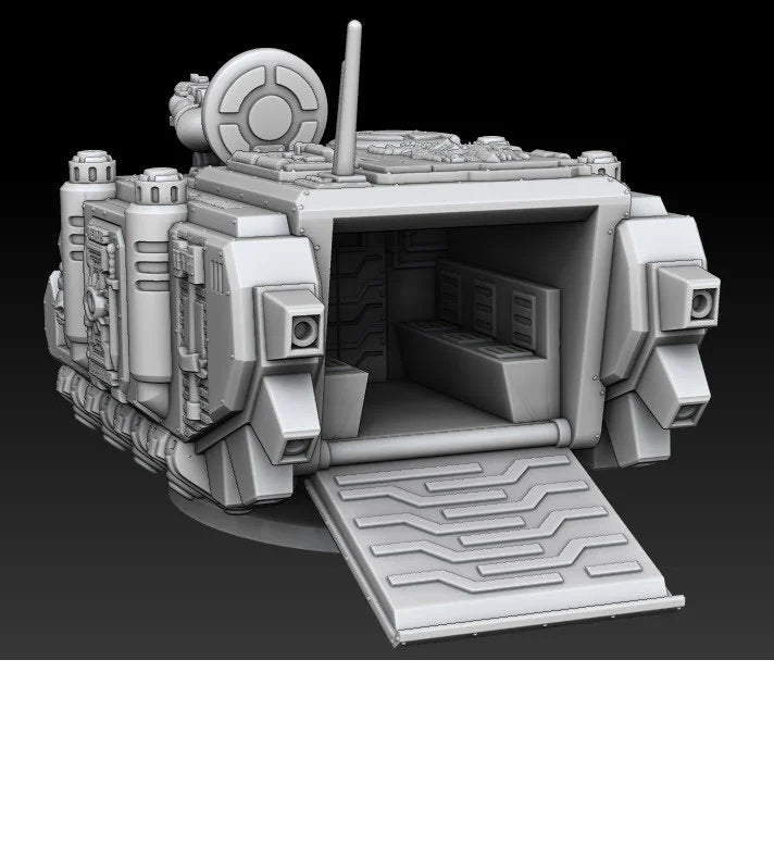 Silver Wardens Ferox Series Grav Transport by DMG Minis