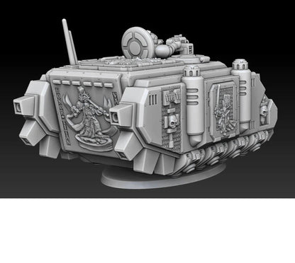 Silver Wardens Ferox Series Grav Transport by DMG Minis