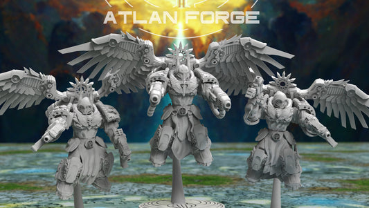 Angelic Seraphim (3-Unit Set) by Atlan Forge