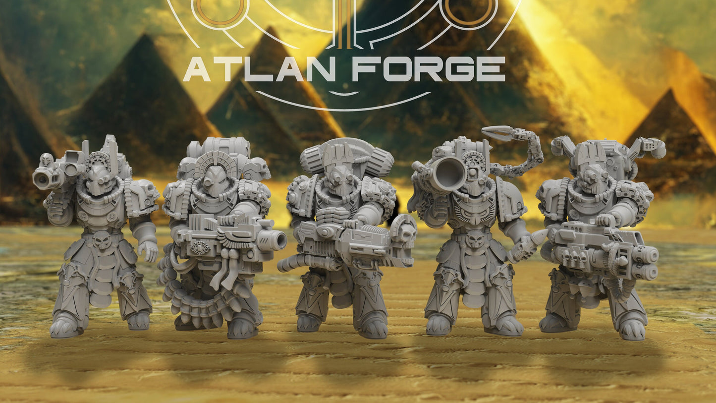 Build an Aegyptian Legionary (Neter Khertet) by Atlan Forge